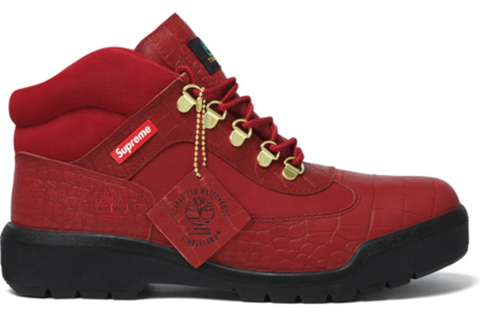 Timberland Field Boot Supreme Red Men s Sneakers US