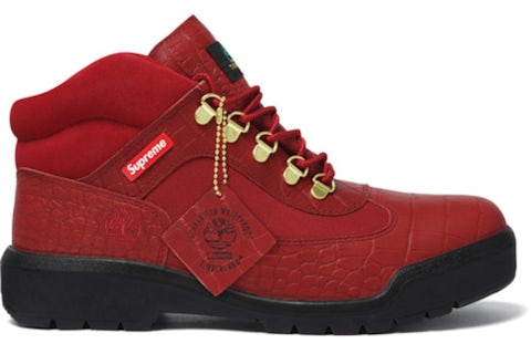 Timberland Field Boot Supreme Red Men's - Sneakers - US Timberland Field Boot Supreme Red Men's - Sneakers - US