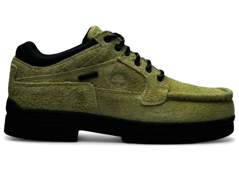 Timberland Mid Lace Moc Toe Gore-Tex Boot Light Green Suede