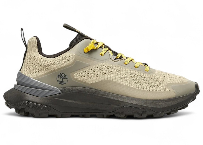 Pre-owned Timberland Men's  Motion Access Sneakers In Beige/yellow In Multi