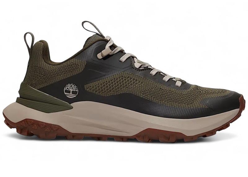 Pre-owned Timberland Men's  Motion Access Low Sneakers In Green/gum