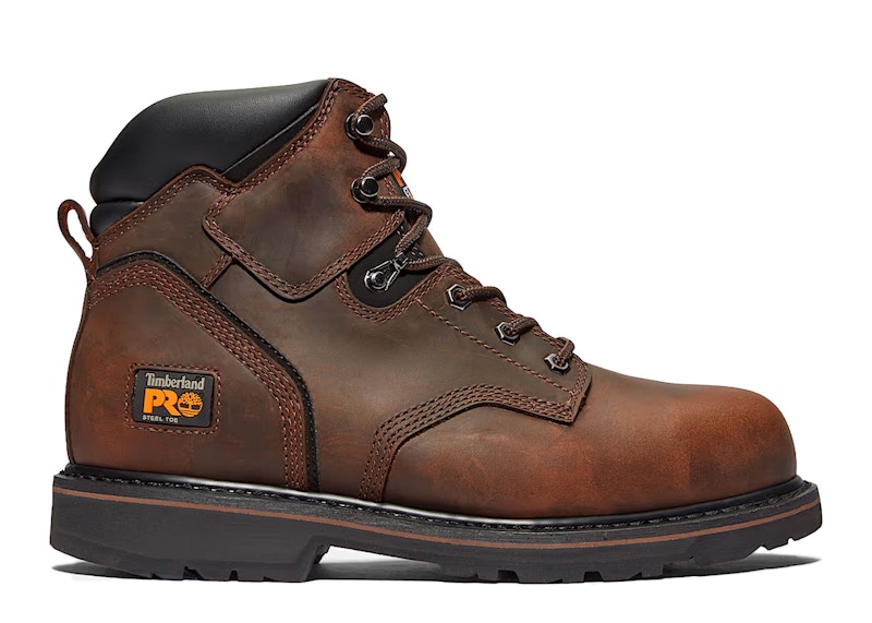 Timberland PRO Pit Boss 6 Steel Toe Boot Brown