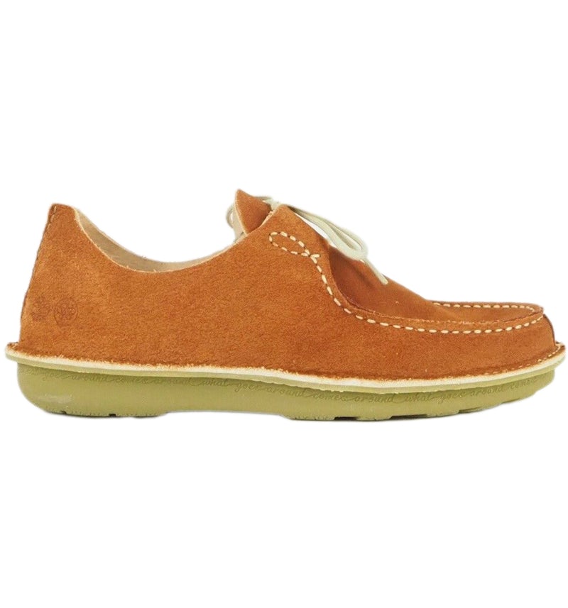 Timberland Pozu Moc Toe Oxford Rust Suede Brown Men's 47557