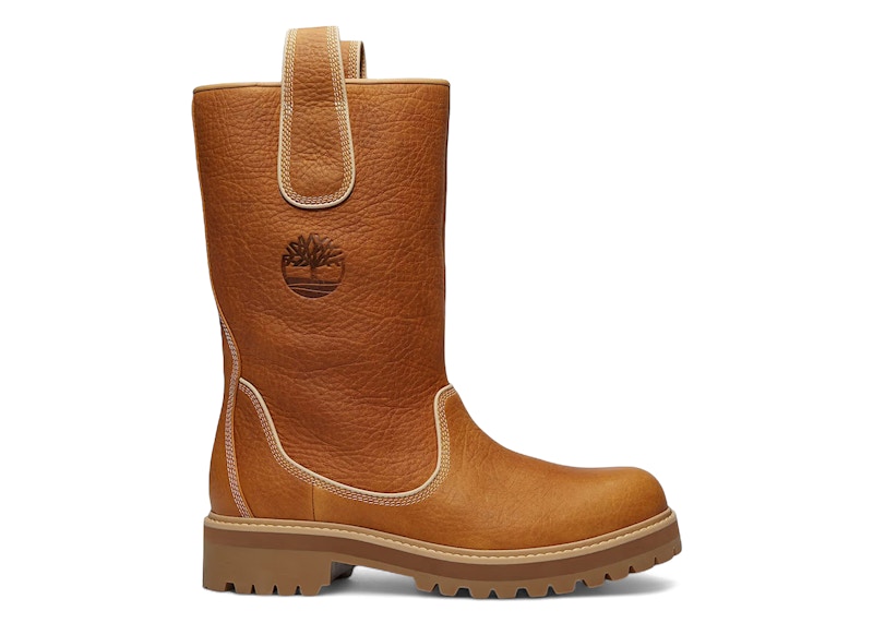 Timberland Vibram Tall Pull-On Waterproof Boot Yellow Men's