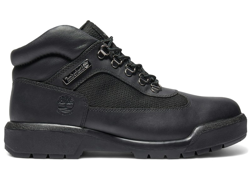 Timberland Waterproof Field Boot Black Full-Grain