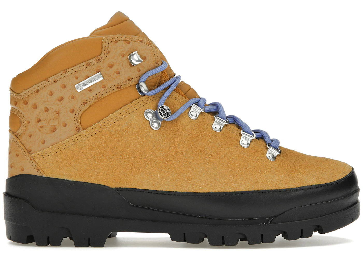 Bota Timberland World Hiker Stussy en amarillo trigo Hombre