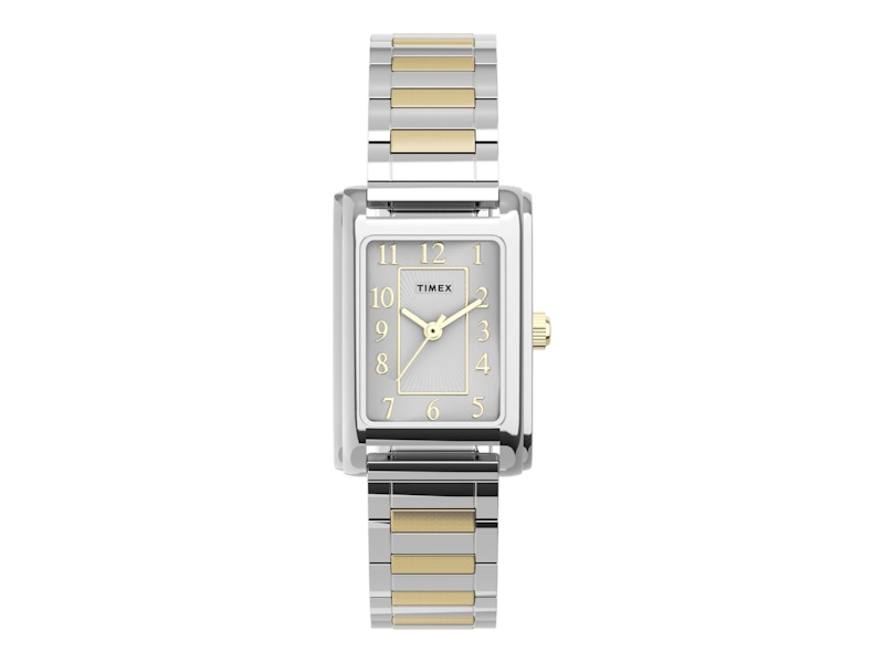 Pre-owned Timex Women's  Meriden Twotone Tw2u44200 Watch In Stainless Steel In Silver