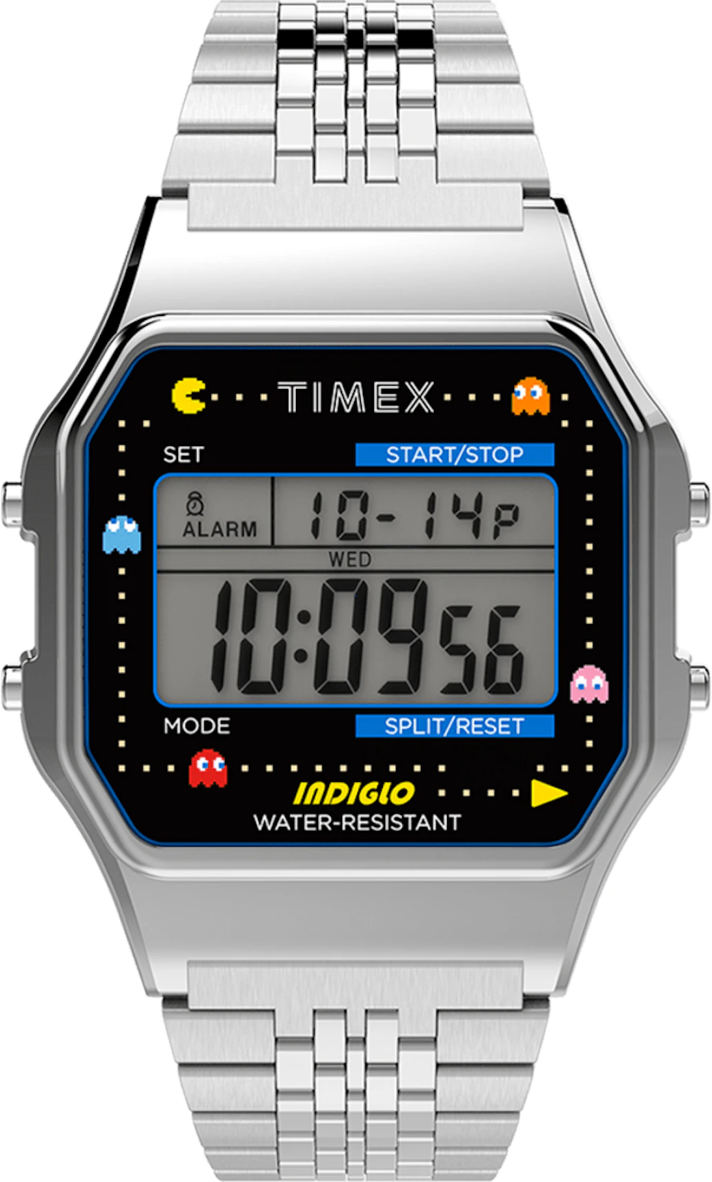 Timex T80 x PAC-MAN TW2U31900 - 34mm in Stainless Steel - US
