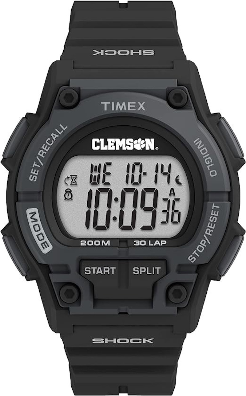 Pre-owned Timex Men's  Tribute Collegiate Ncaa Twzuclems Watch In Resin In Brown