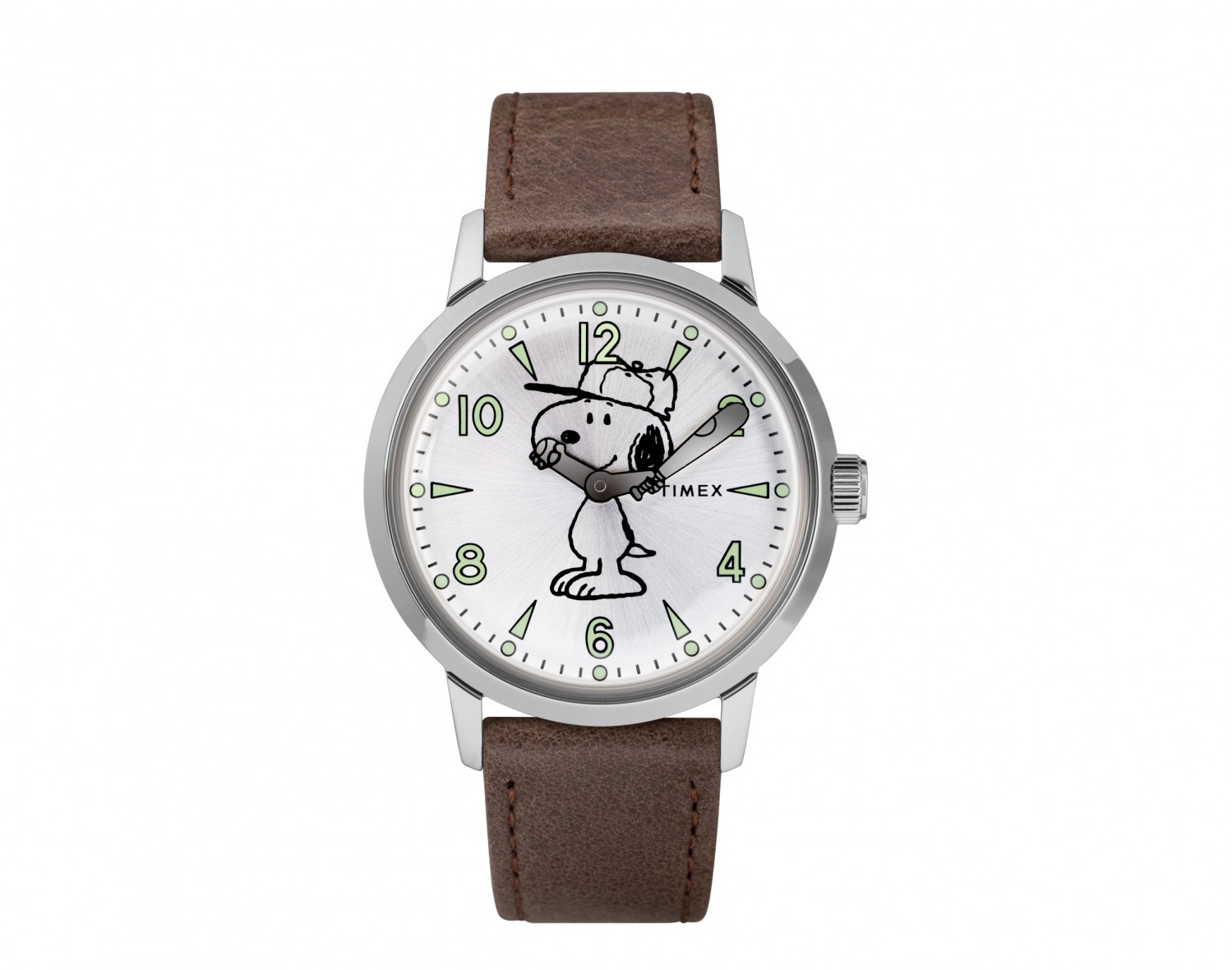 Timex Welton x Peanuts TW2R94900VQ 40mm in Stainless Steel - JP