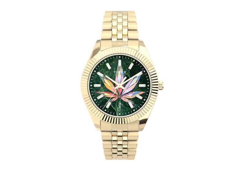 TIMEX Pre-owned Women's X Jacquie Aiche High Life Tw2v95200 Watch In Stainless Steel In Silver