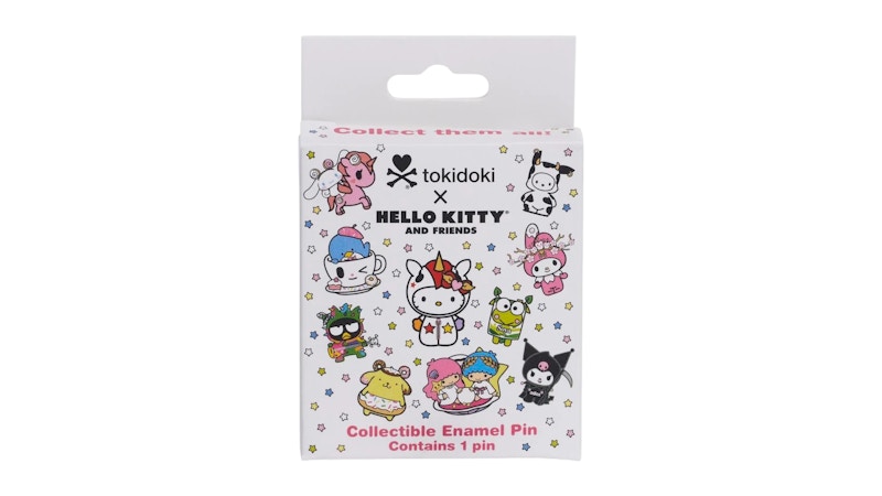 Tokidoki Hello Kitty and Friends Enamel Pin Single Blind Box