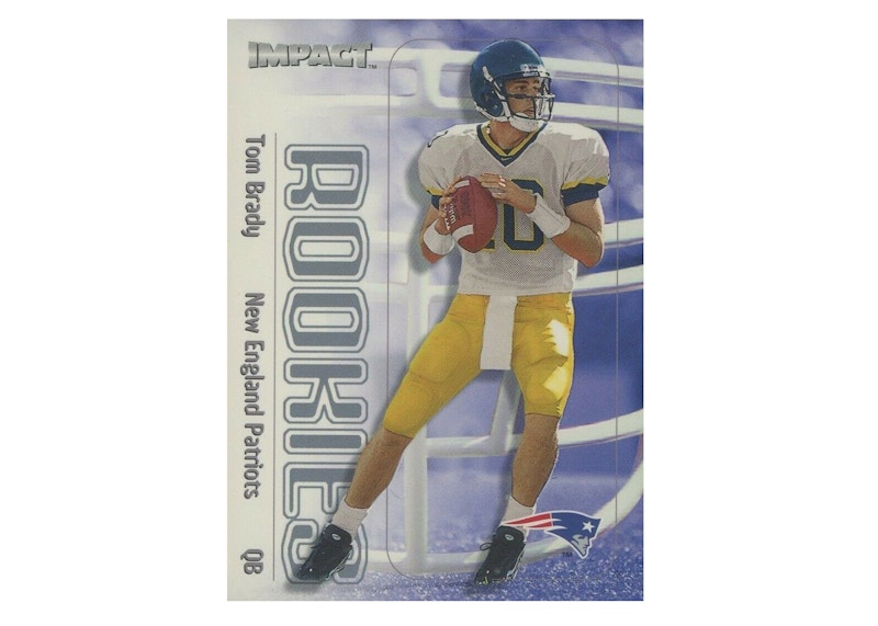 Tom Brady 2000 Impact Rookie #27 (Ungraded)