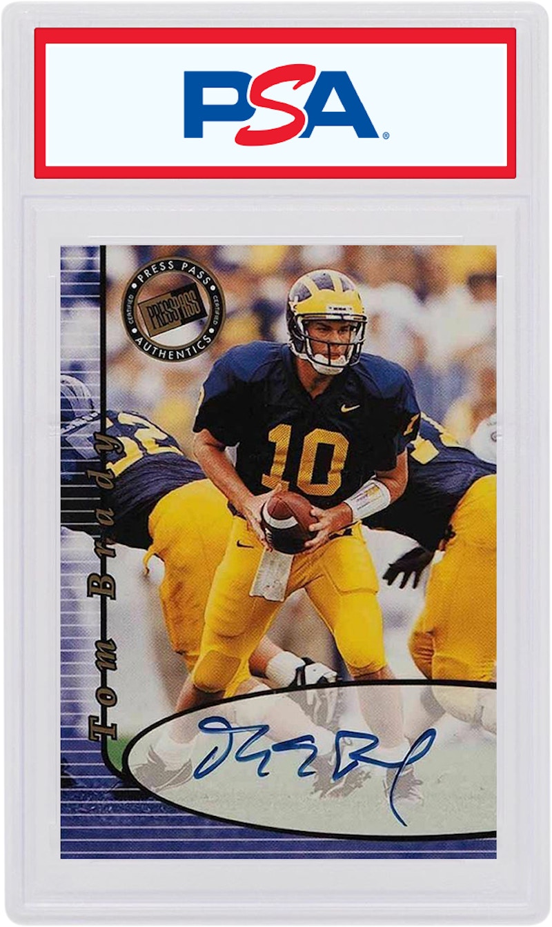 Tom Brady 2000 Press Pass Rookie Autograph N/A (PSA or BGS Graded)