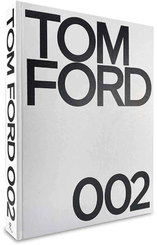 Tom Ford Black / Silver Box Décor Fashion Book
