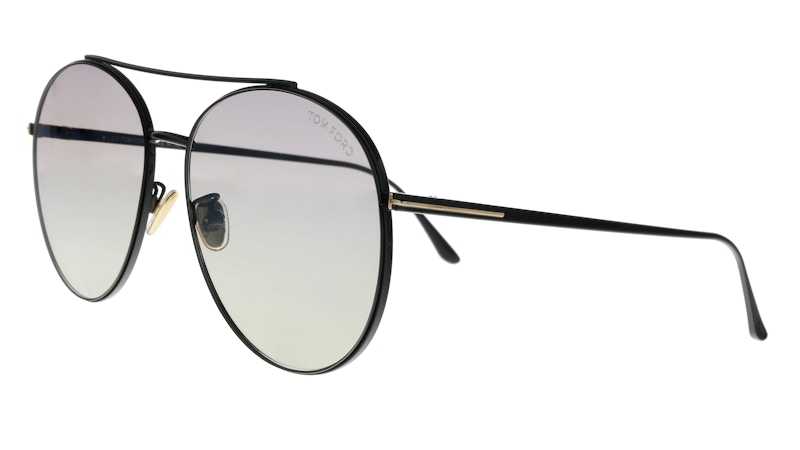 Brown Aviator tortoiseshell-acetate sunglasses | Tom Ford | MATCHES UK