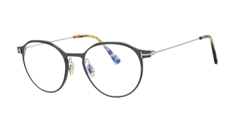 Tom Ford Metal (FT5866-B-13) Optical Frames Matte Dark Ruthenium
