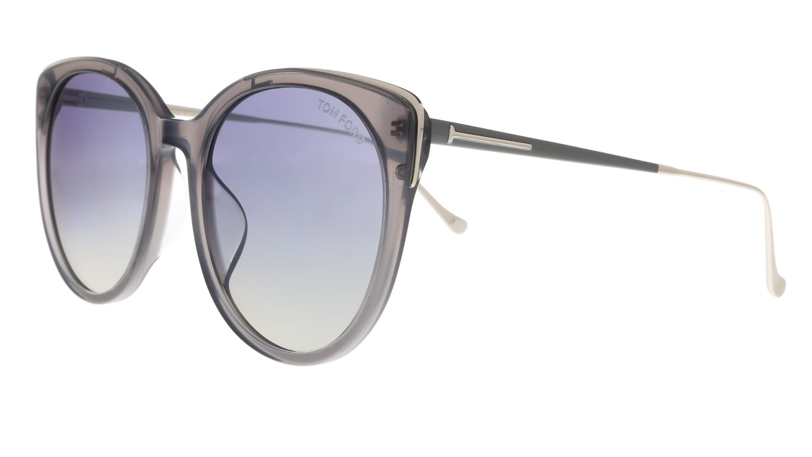 Pre-owned Tom Ford Sunglasses Grey (ft0641-k 20c)