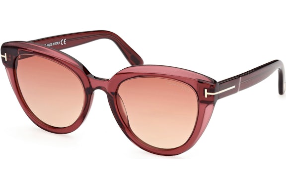 Tom Ford Tori Cat Eye Occhiali da Sole Bordeaux/Bordeaux Sfumato (FT0938-69T-53)