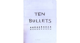Tom Sachs 10 Bullets Zine