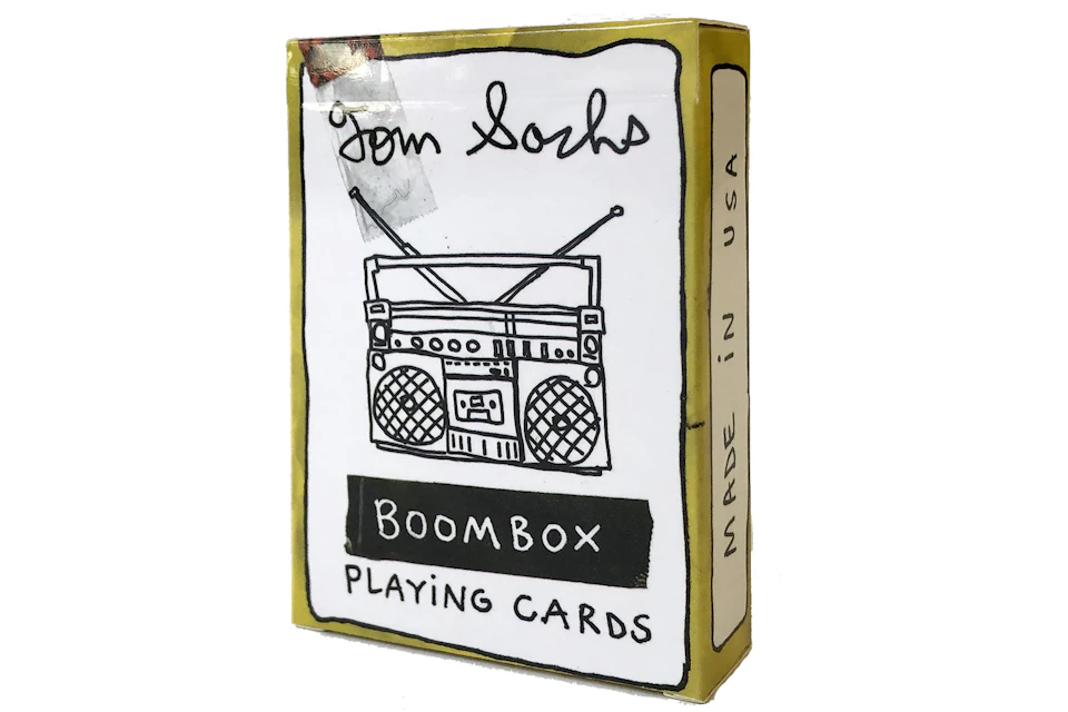 Tom Sachs Boombox Playing Card Deck