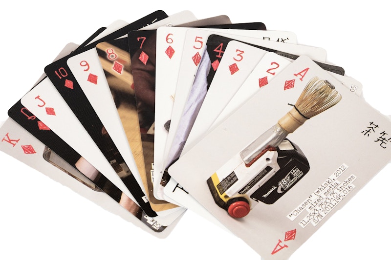 Tom Sachs Japan Playing Cards White Plywood 2019 US