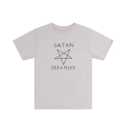 Tom Sachs Satan Ceramics T-shirt Pink - - ES
