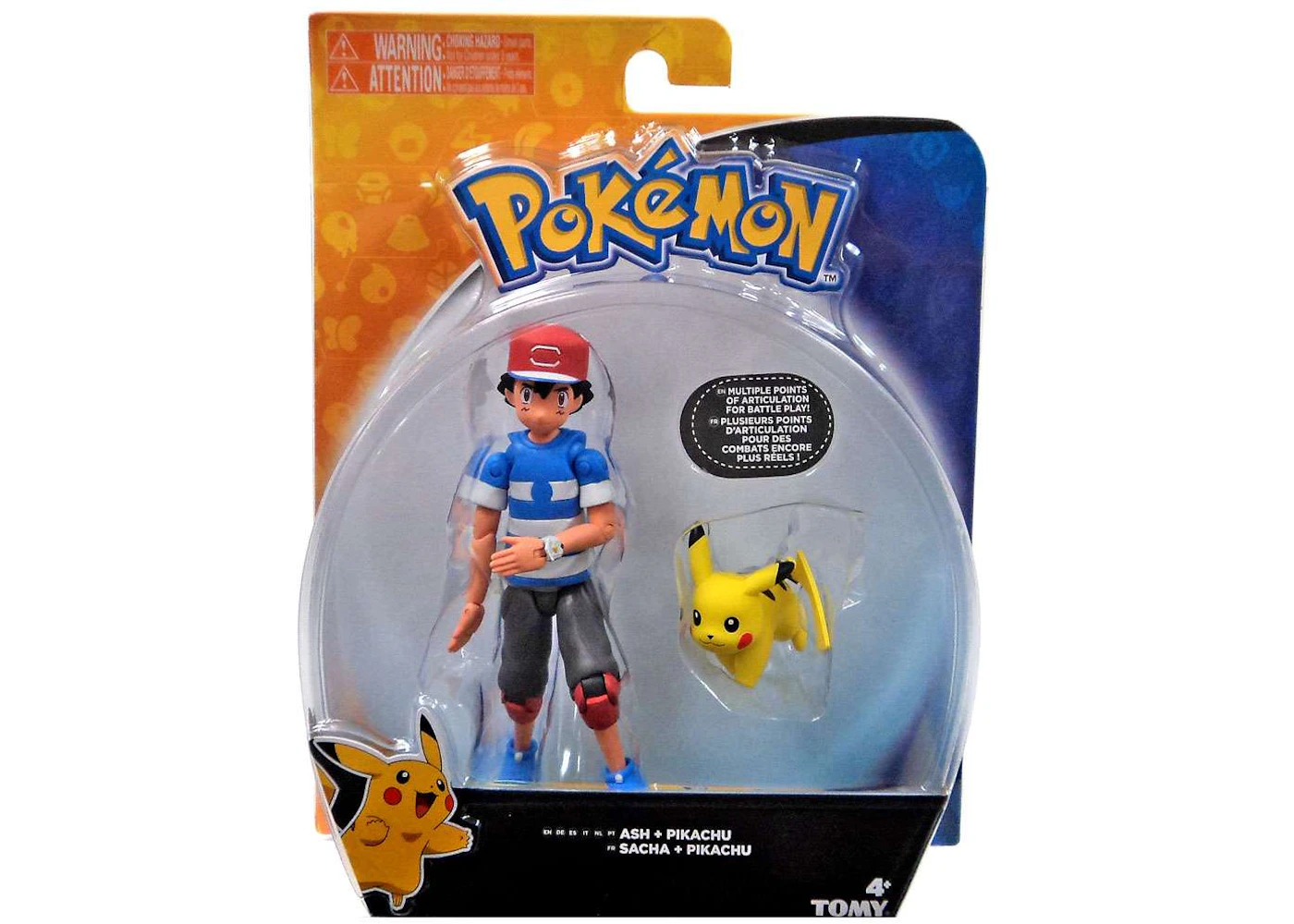 Pack of 16 Pokemon Figures Pikachu Sasha Eevee