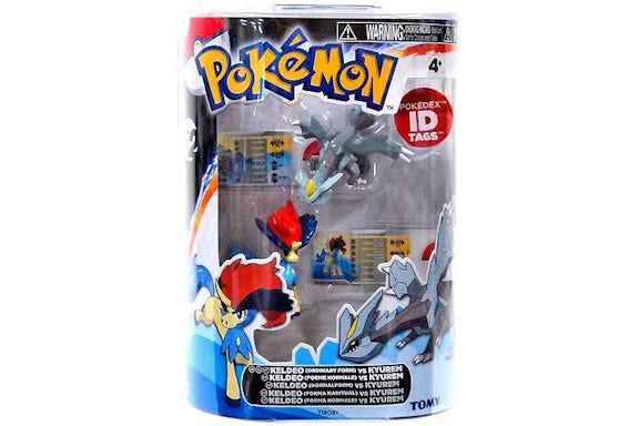 Tomy Pokemon Basic Keldeo vs. Kyurem Figure (Set of 2)