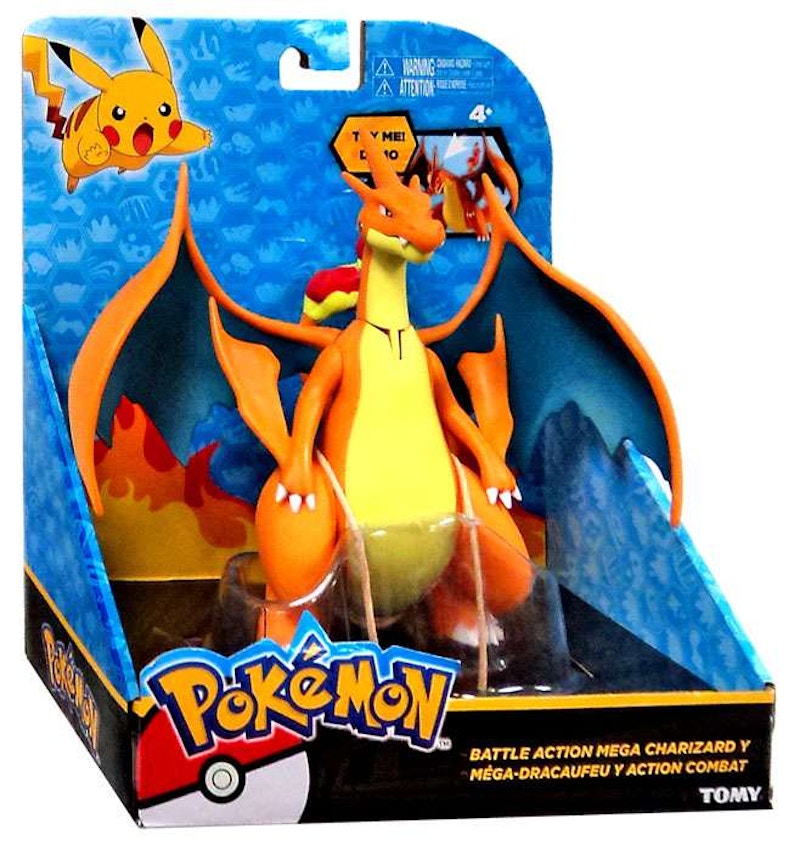 Mega charizard y action figure new arrivals