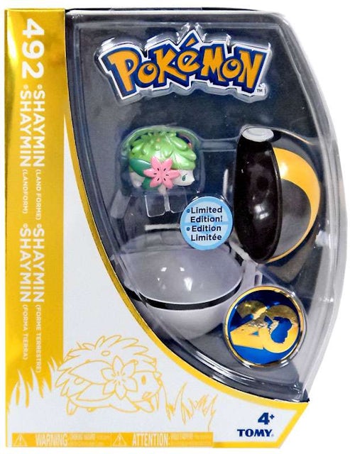 Tomy Pokemon 20th Anniversary #492 Shaymin (Land Form) 8 Inch Plush