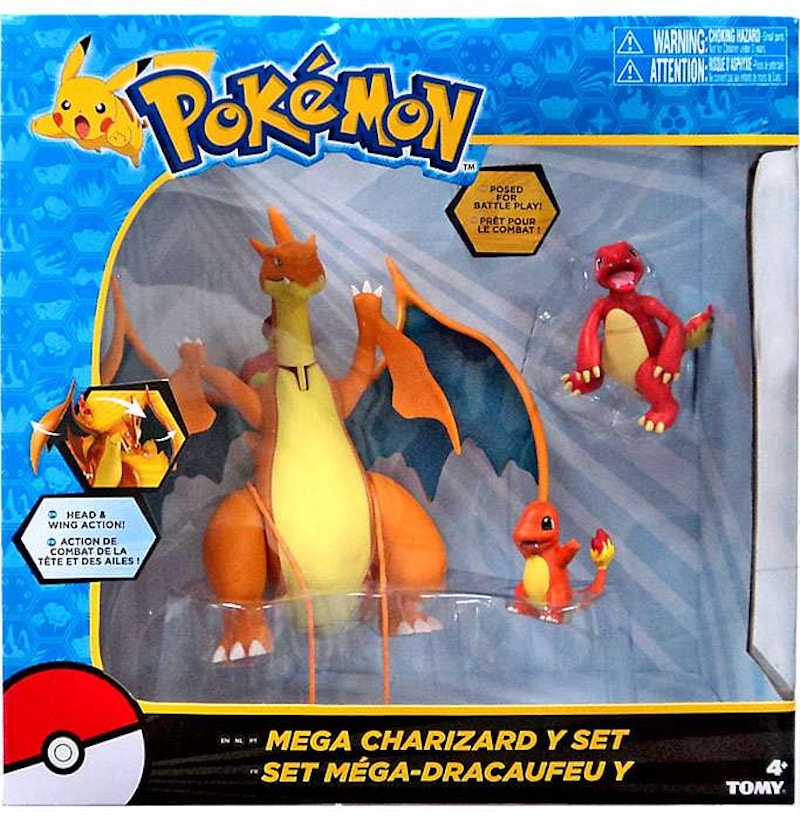 Mega charizard y action on sale figure