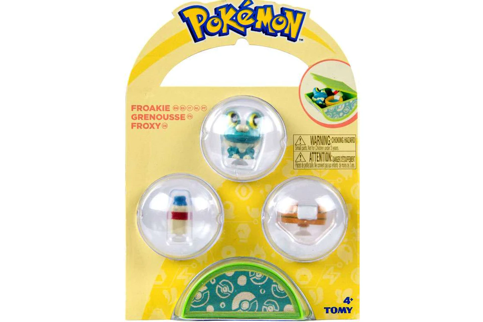 Tomy Pokemon Petite Pals Froakie Mini Figure Set Of 3 Tomy Pokemon Petite Pals Froakie Mini Figure Set Of 3