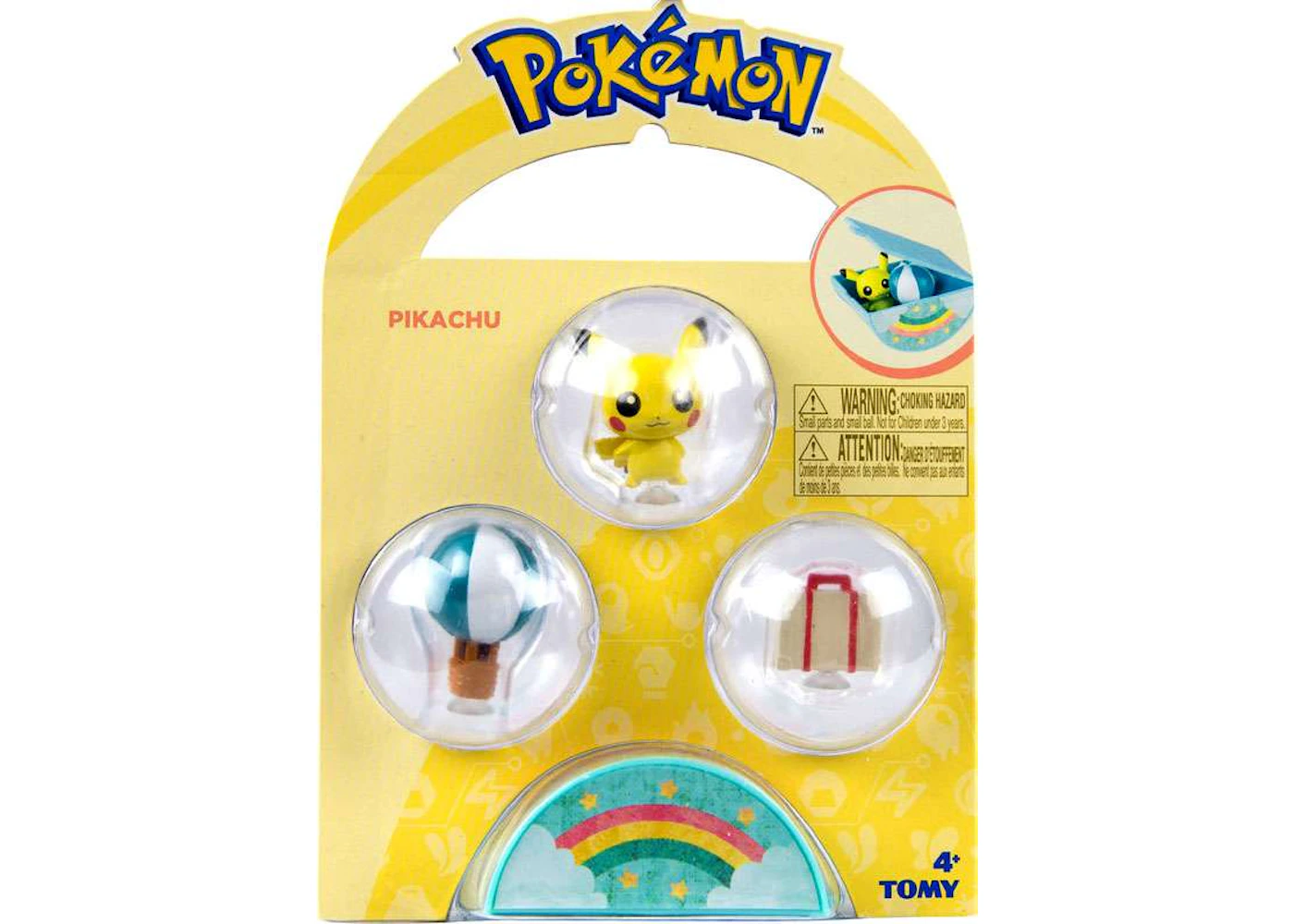 Tomy Pokemon Petite Pals Pikachu Mini Figure Set Of 3 De Tomy Pokemon Petite Pals Pikachu Mini Figure Set Of 3 De