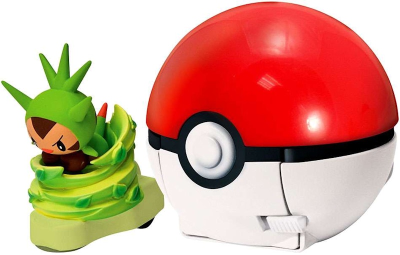 Tomy Pokemon Quick Attackers Chespin Mini Figure
