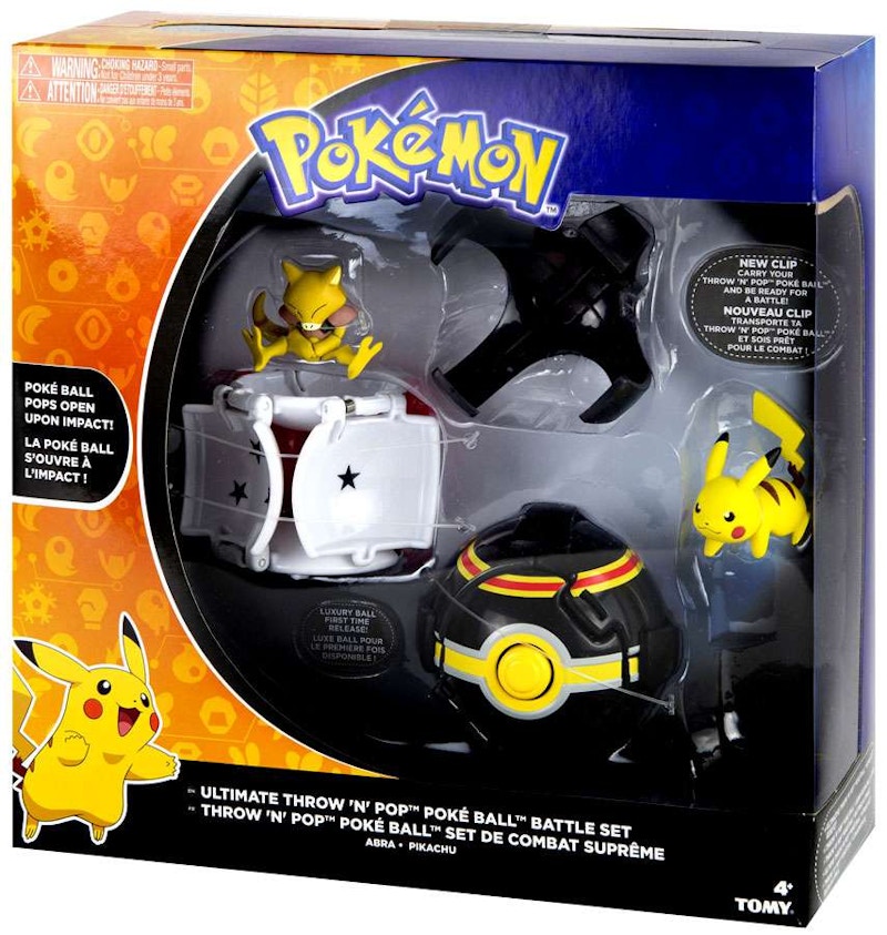 Tomy Pokemon Throw 'n' Pop Pokeball Ultimate Throw 'N' Pop Poke Ball
