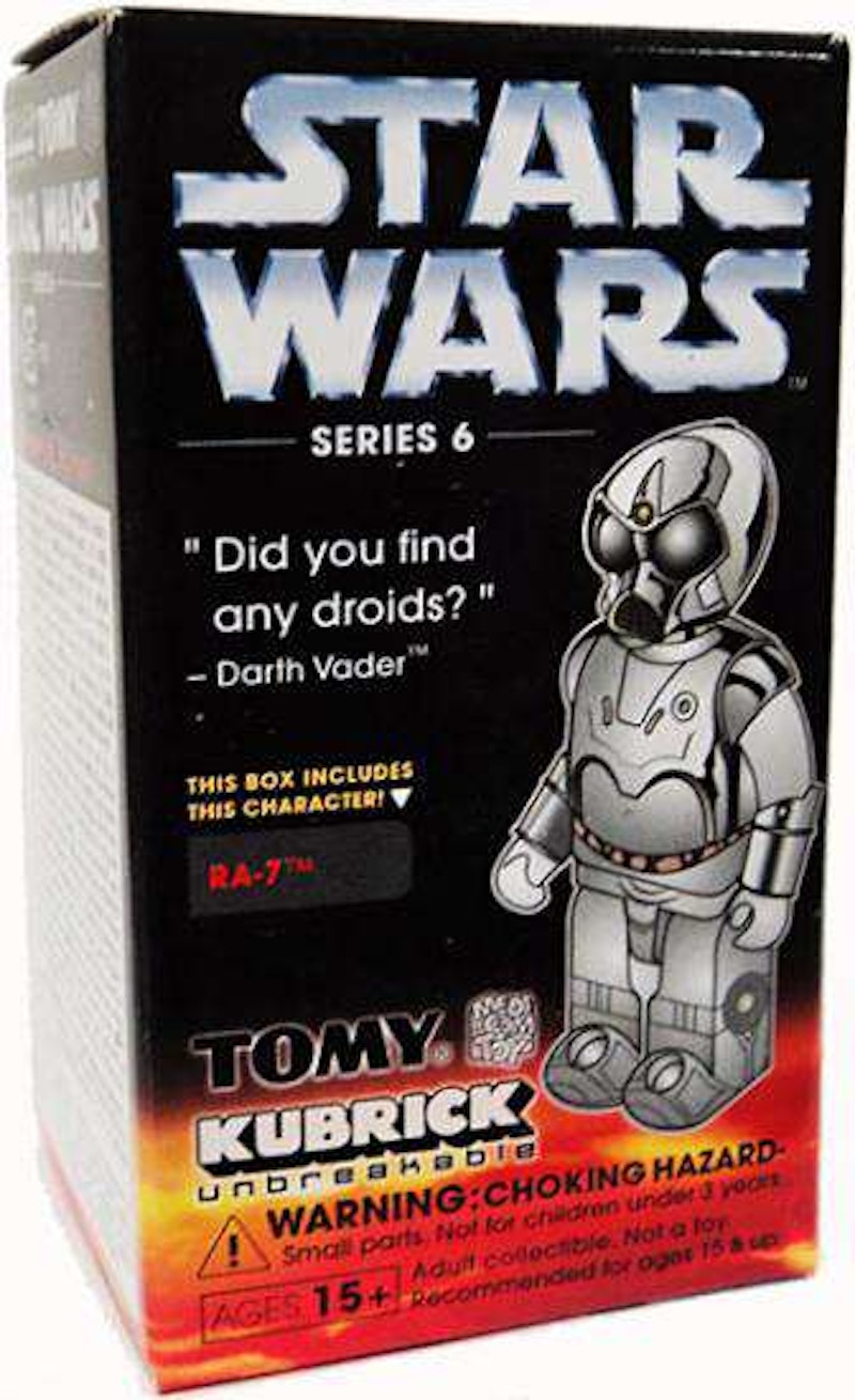 Tomy Star Wars Kubrick RA-7 Mini Figure - US