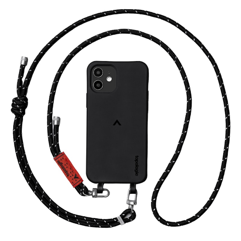 Topologie Dolomites Crossbody Phone Case Black SS21