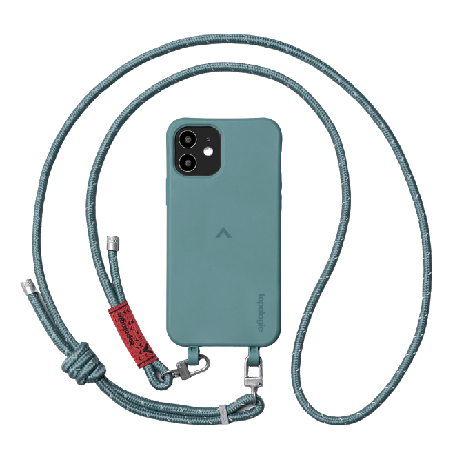 Topologie Dolomites Crossbody Phone Case Teal - SS21 - US