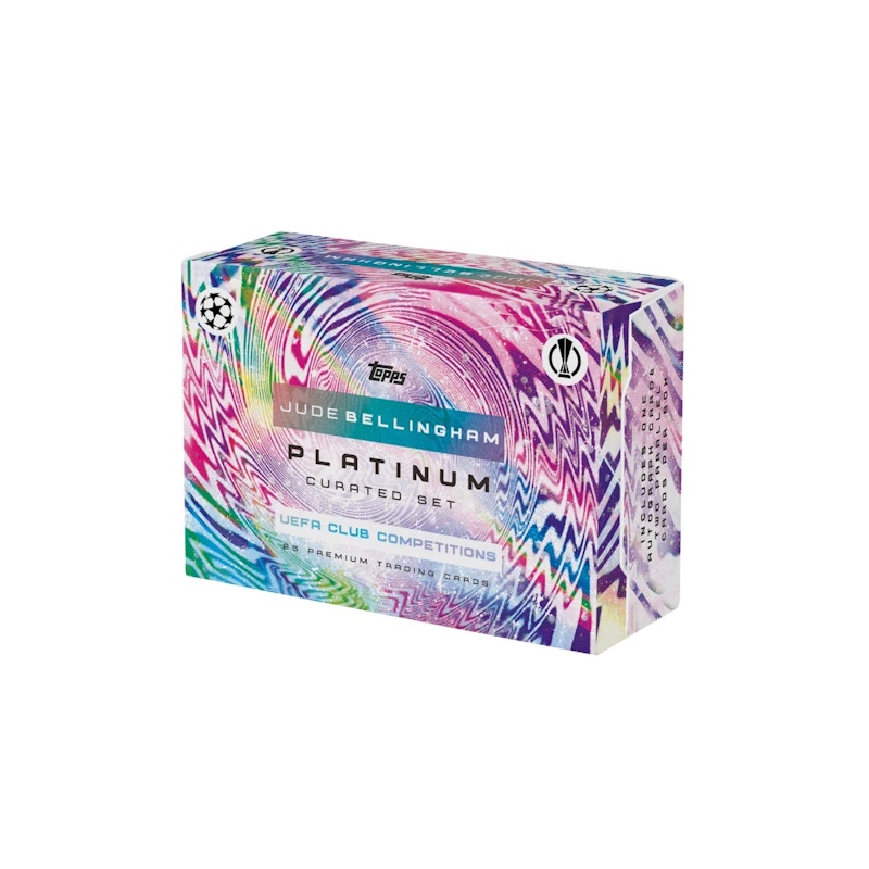 Cofanetto Topps Jude Bellingham Platinum per competizioni UEFA per club