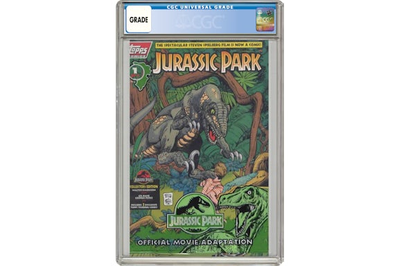 Topps Jurassic Park (1993) #1A fumetto CGC Graded