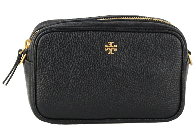 Tory Burch Black Leather Quilted Purse | Quilted purses, Purses, Leather