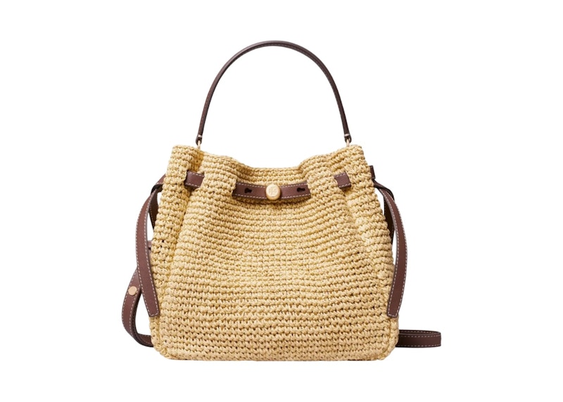 Tory Burch Bucket Bag Natural