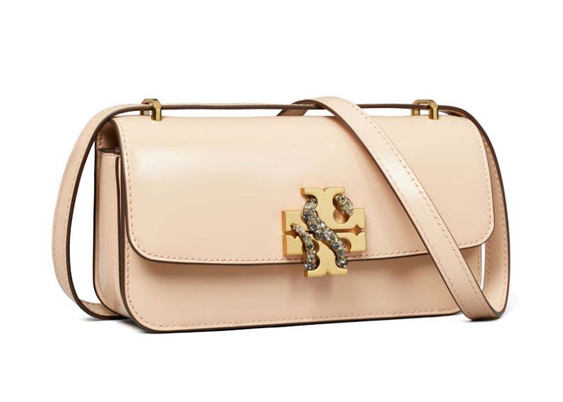 Tory Burch Eleanor E/W Small Convertible Shoulder Bag Rose Pink