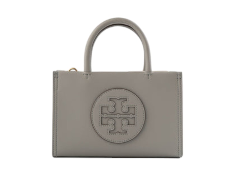 Tory Burch Ella Bio Mini Tote Gray