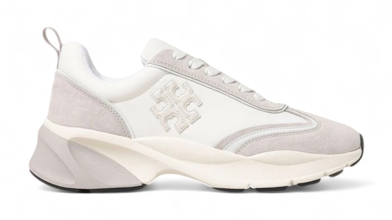Pre-owned Tory Burch Good Luck Sneakers (women's) In White