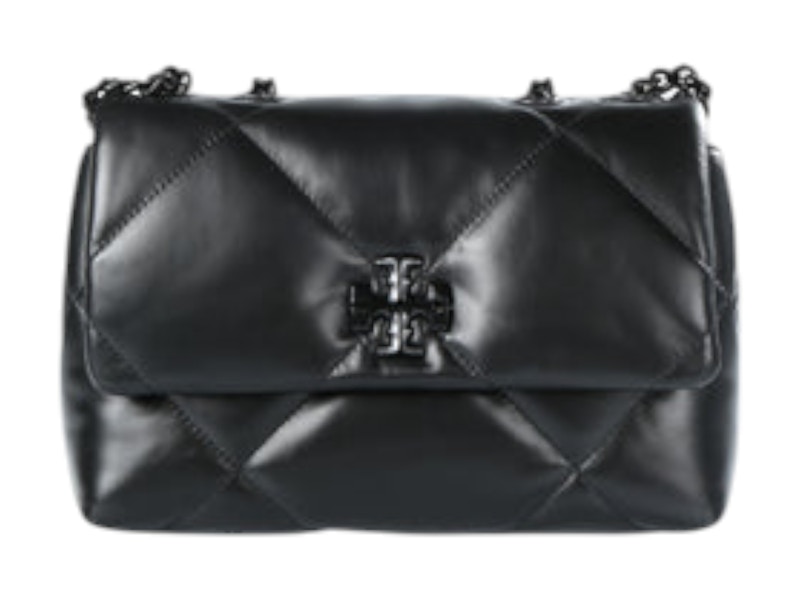 ショルダーバッグ・ポシェット Tory Burch Kira Diamond Quilt Powder Coated Small Small Kira Diamond Quilt Shoulder Bag: Women's Designer