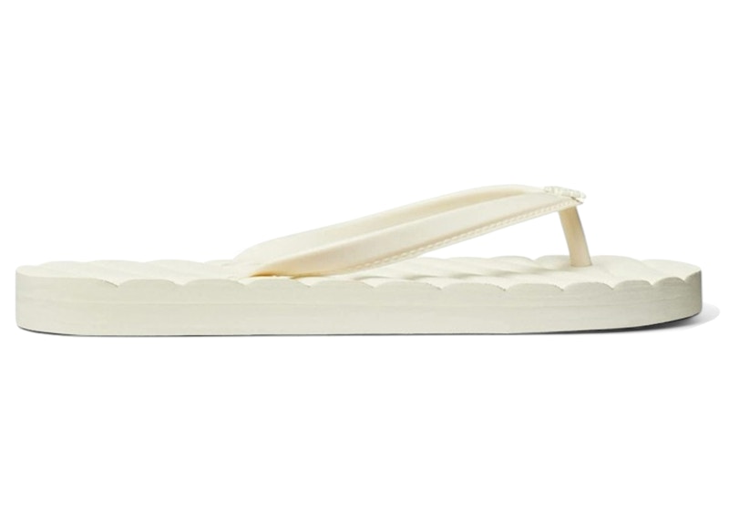 Tory Burch Miller Thong Sandals Optic White (Women's