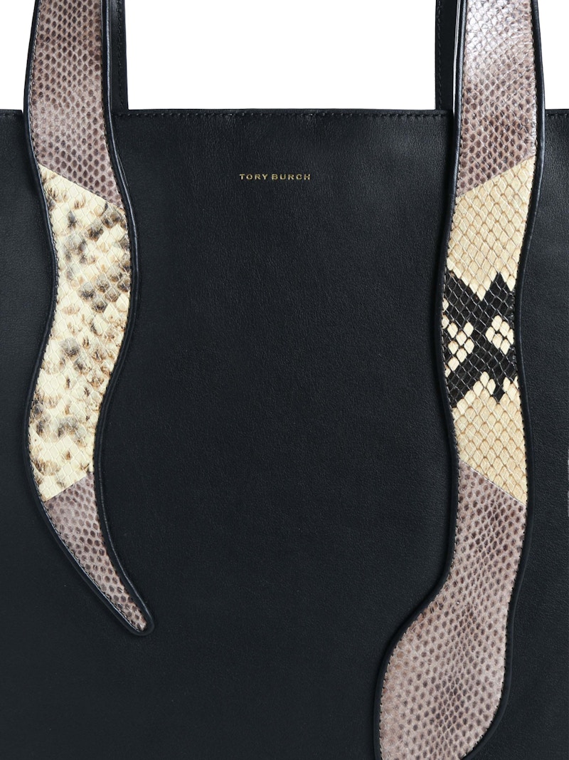 Tory Burch Logo Bag Black