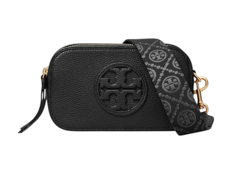 TORY BURCH Pre-owned Women's Miller Mini Crossbody Bag In Black